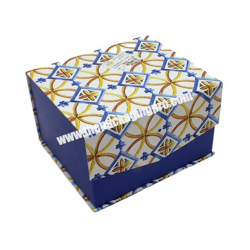 Custom Cardboard Square Hat Gift Packaging Box