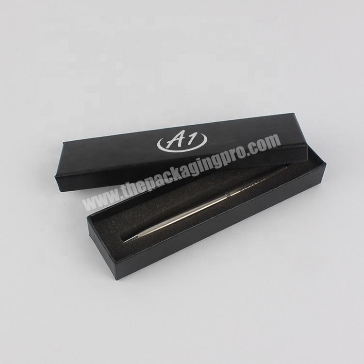 Black Small Keychain Paper Gift Box For Pens