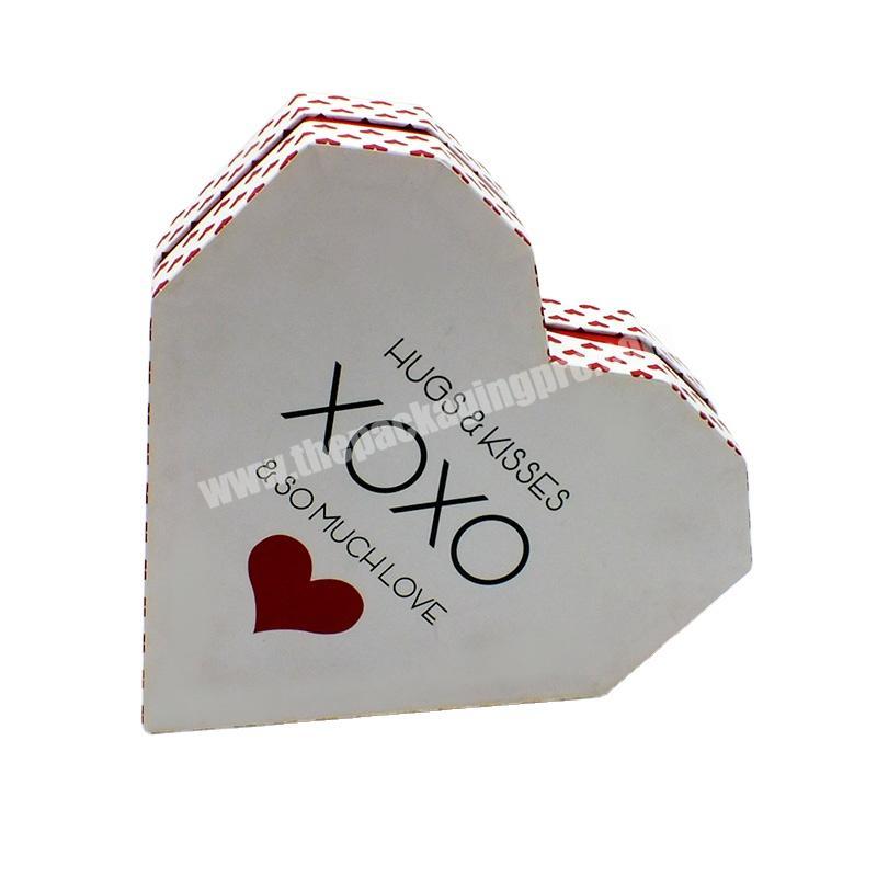 Special paper  heart shape gift  box