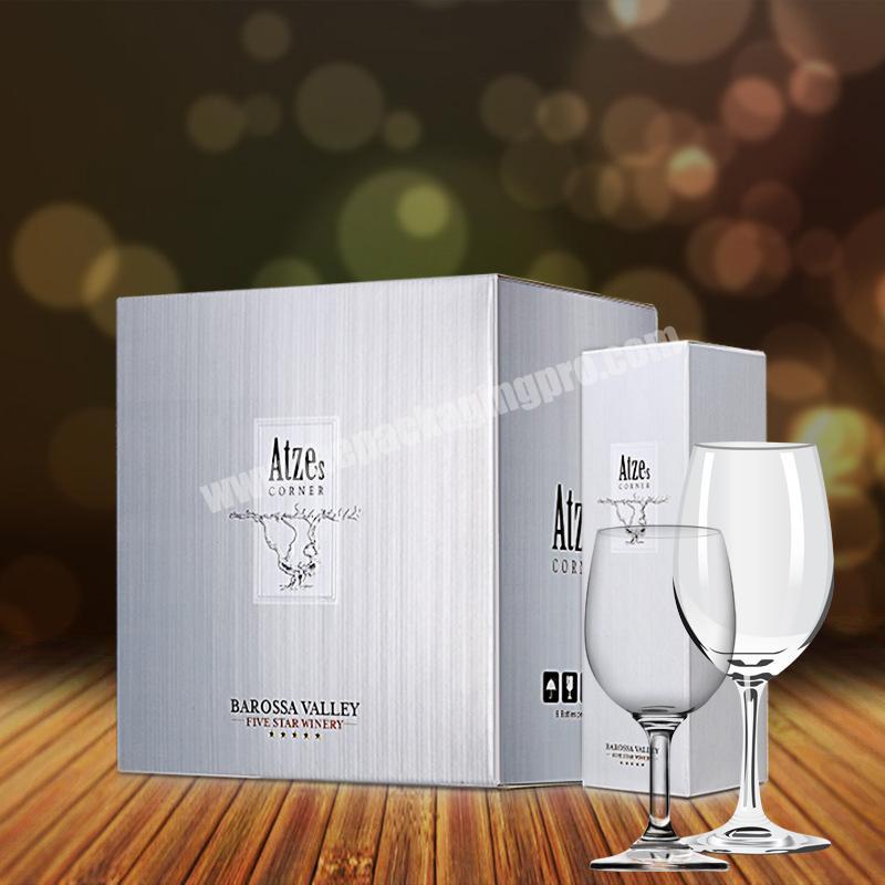 Wholesale Wine Glass Gift Packaging Boxes