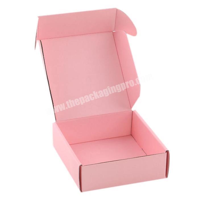 Custom Logo Mailers Cheap Packing Corrugated Cardboard Cosmetics Shipping Box Skin Care Paper Packaging Box