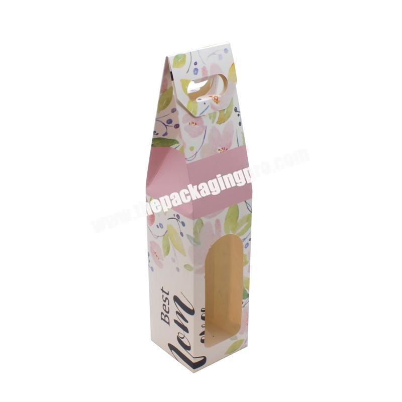 Custom Brown Kraft Hard Fashional Paper Packing Cardboard Flower Packaging Matchbox Makeup Gift Box