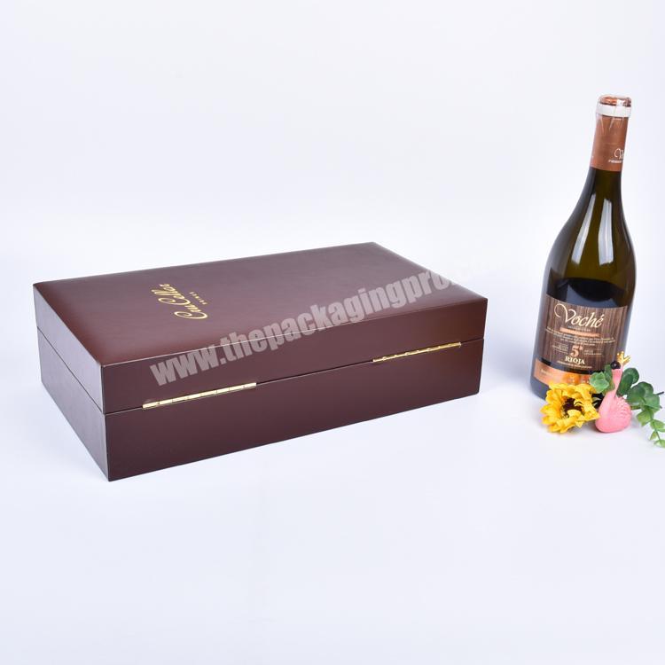 High End Custom Pu Leather Wine Bottle Opener Set Gift Box