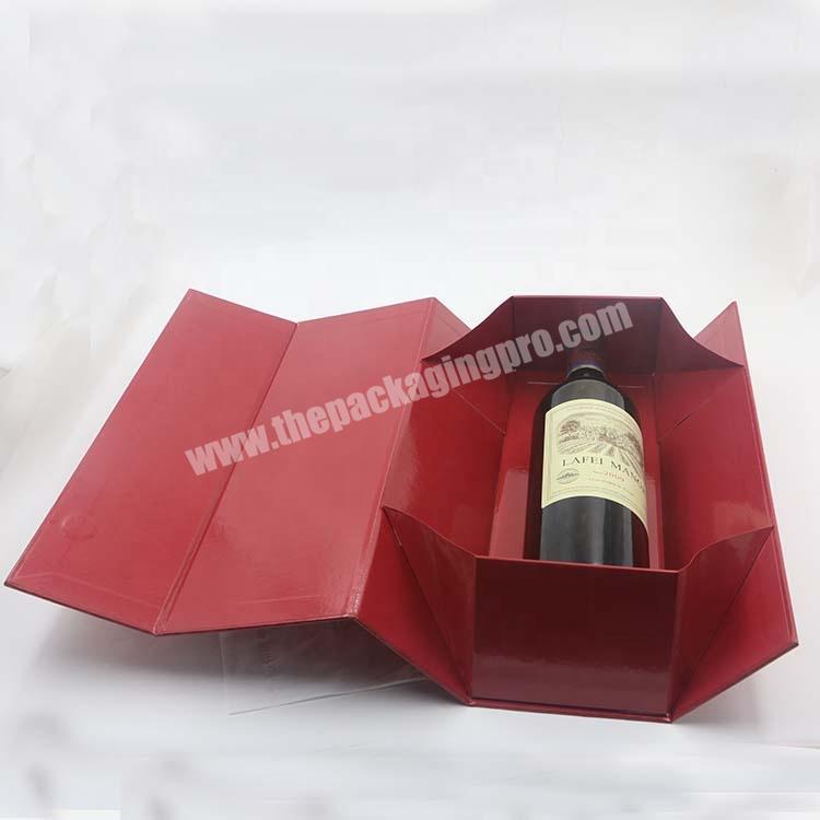 Cheap Foldable Storage Custom Wine Box