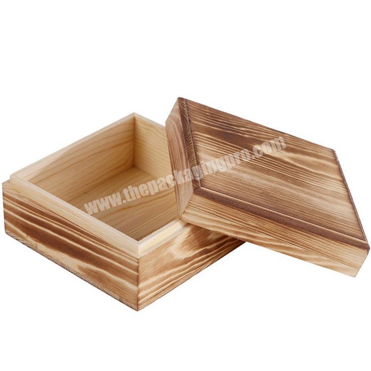 wholesale custom small wooden packing box