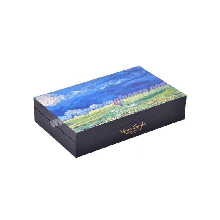 Luxury Custom painted wooden jewelry box packaging guangdong