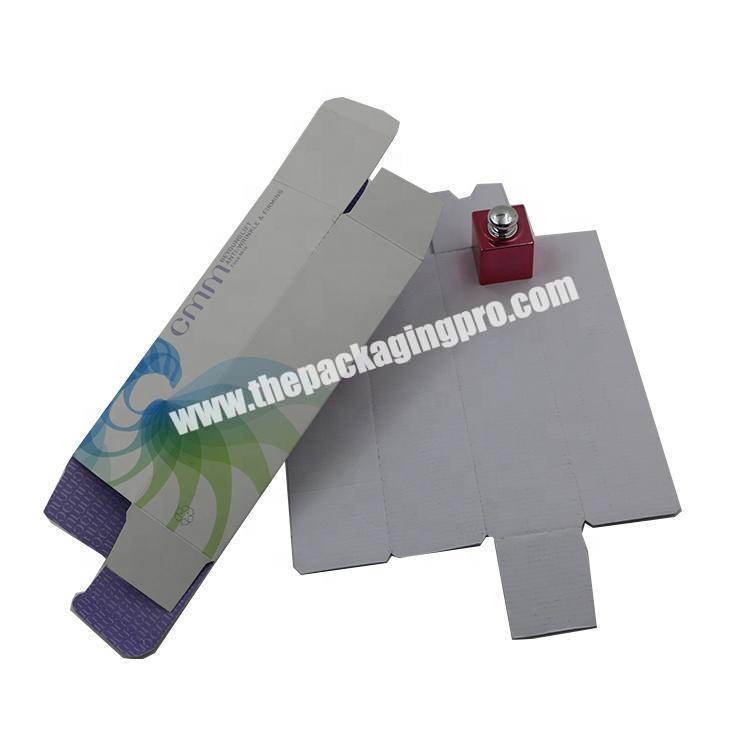 Luxury Printing 350gsm artcard  Cream Cosmetic Paper Packaging Box