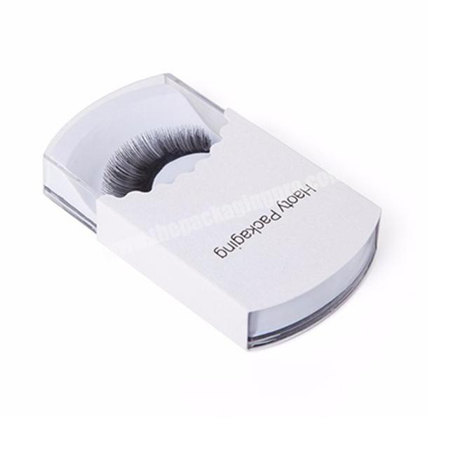 wholesale custom private logo eyelash box Low price fashionable eyelash packaging  box