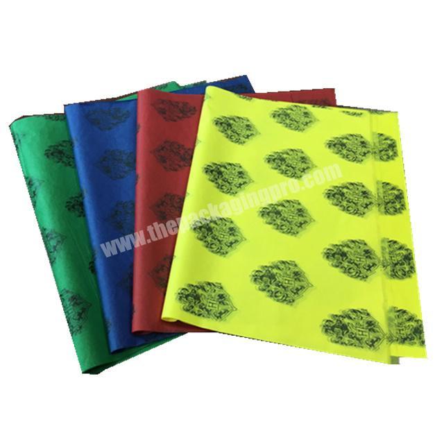 OEM Gift Products Clothes Wrapping Custom Printed Tissue Paper