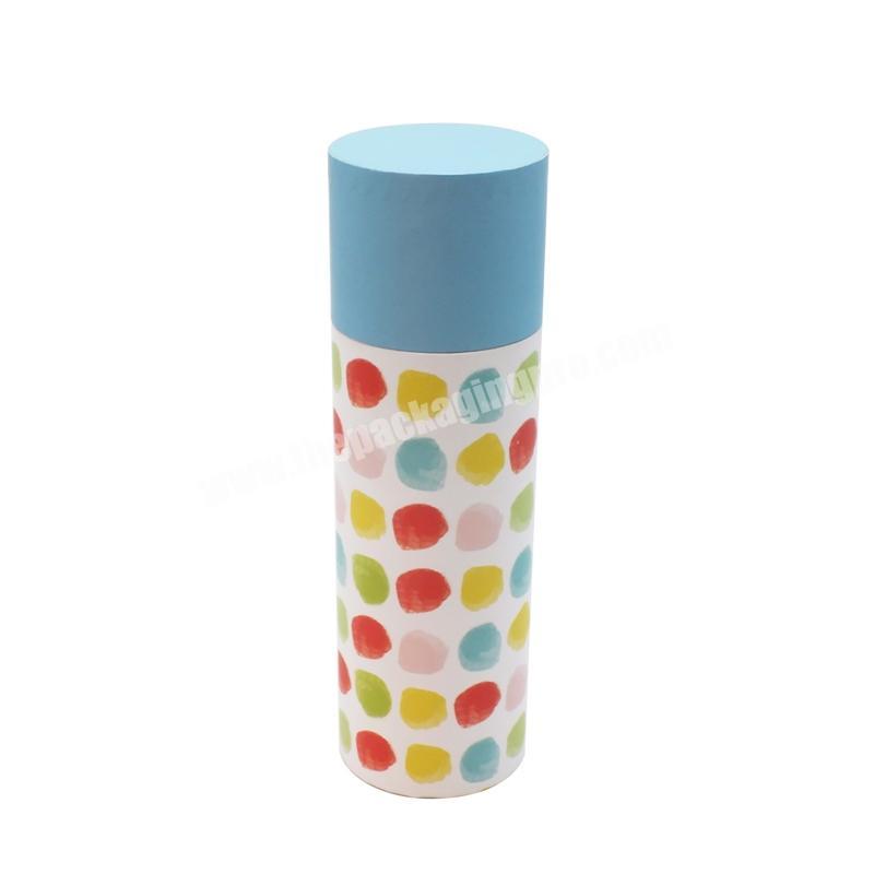Jewelry Small Lip Gloss Wine Paper Packaging Color Tea Tube Round White Cylinder Cardboard Gift Box
