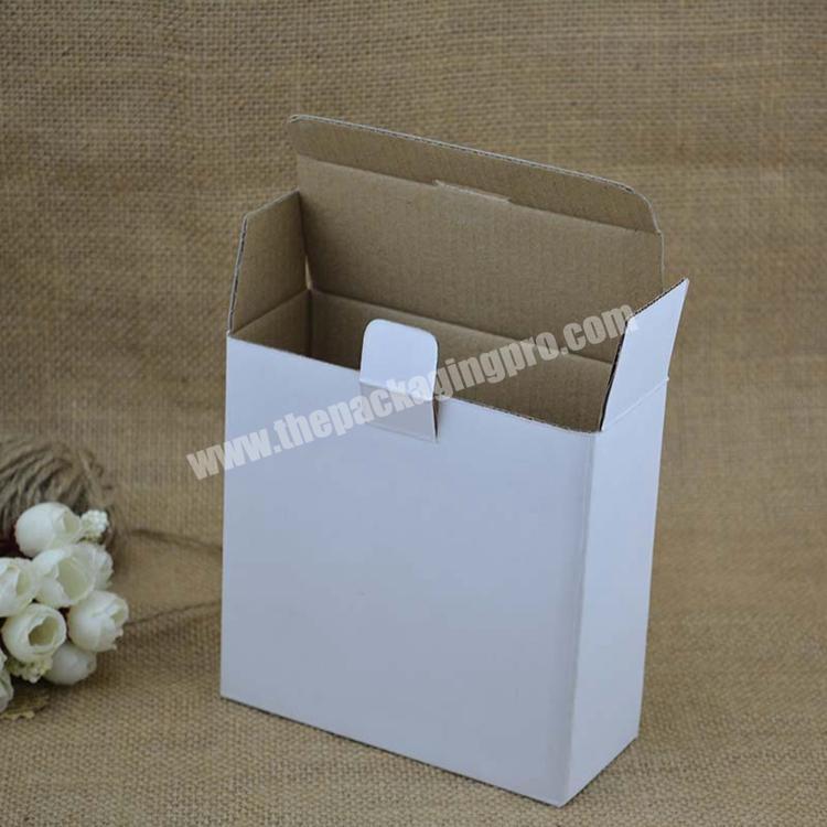 Tab lock closure easy seal tuck top mailing tube packaging custom die cut cardboard classic product boxes