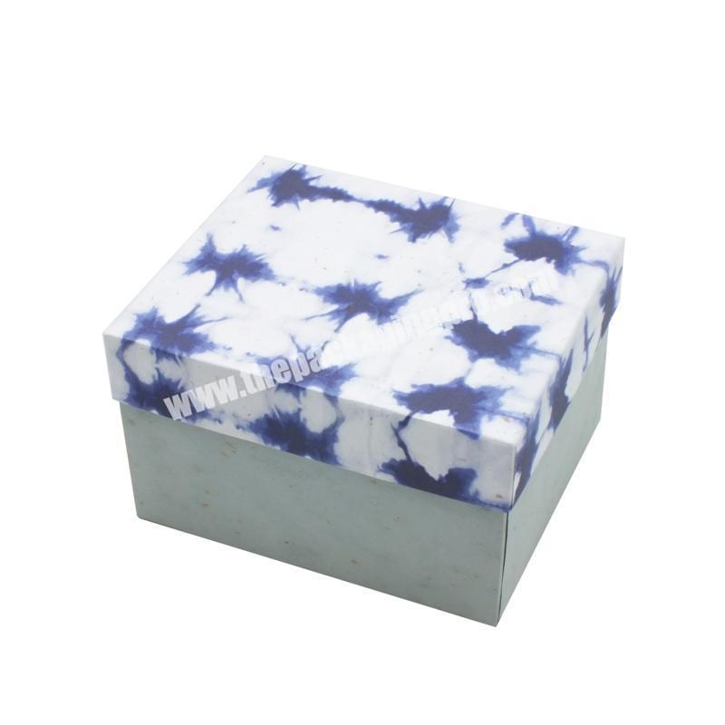 Colorful Paper Tube Custom Packaging Box And Bottom High Quality Gift Boxes With Lid Matte Black