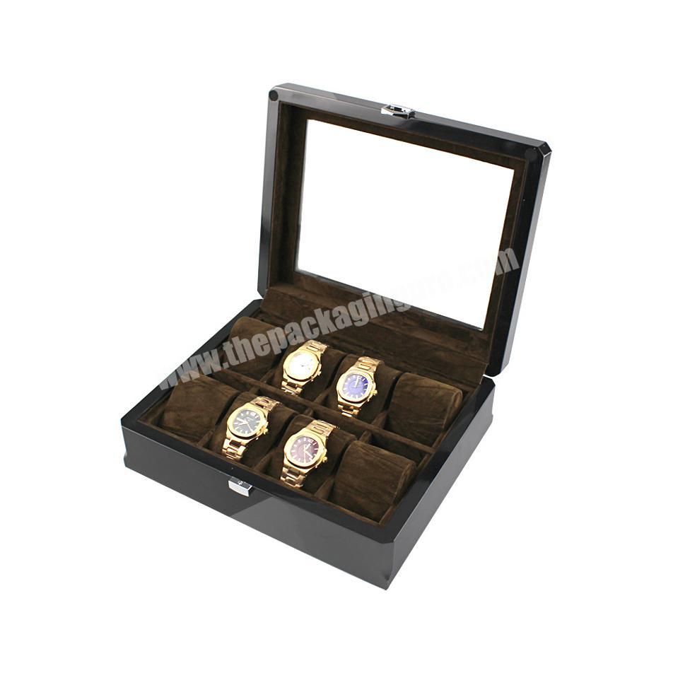 8 Slot Market Popular Cheap Wooden Watch Jewelry Display Box