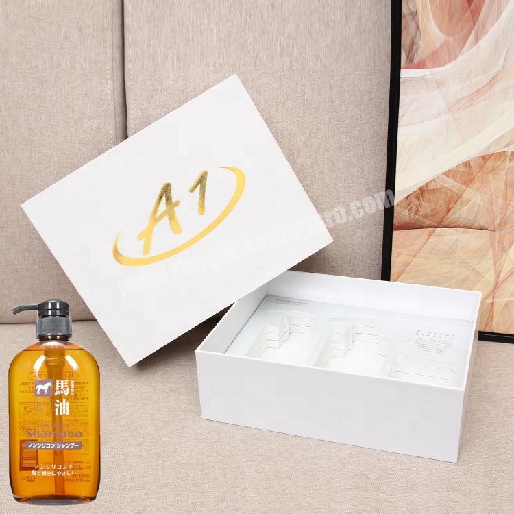 New arrival White Gift Premium Cosmetic Box With EVA