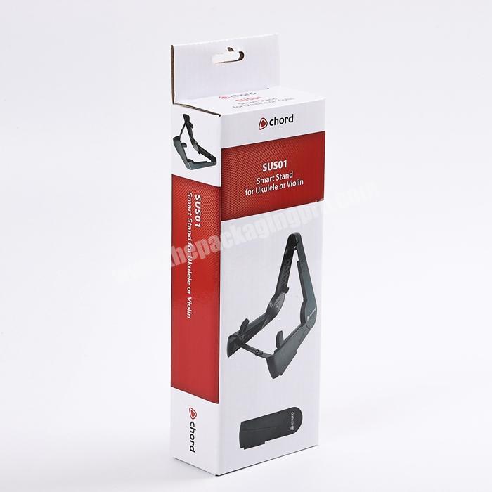 Coloful Printed Smart Stand Cardboard Packaging Violin Accessories Corrugated Packaging Boxes