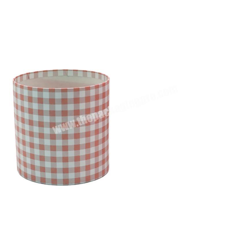 Eco friendly high quality cheap custom print cylinder round shape tube box