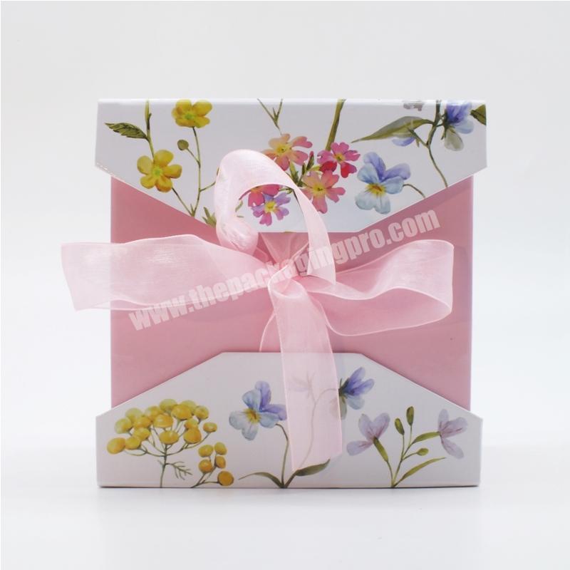 Folding Paper Packaging Large Kraft Craft Scarves Shirts Clothing Custom Christmas Pillow Gift Box