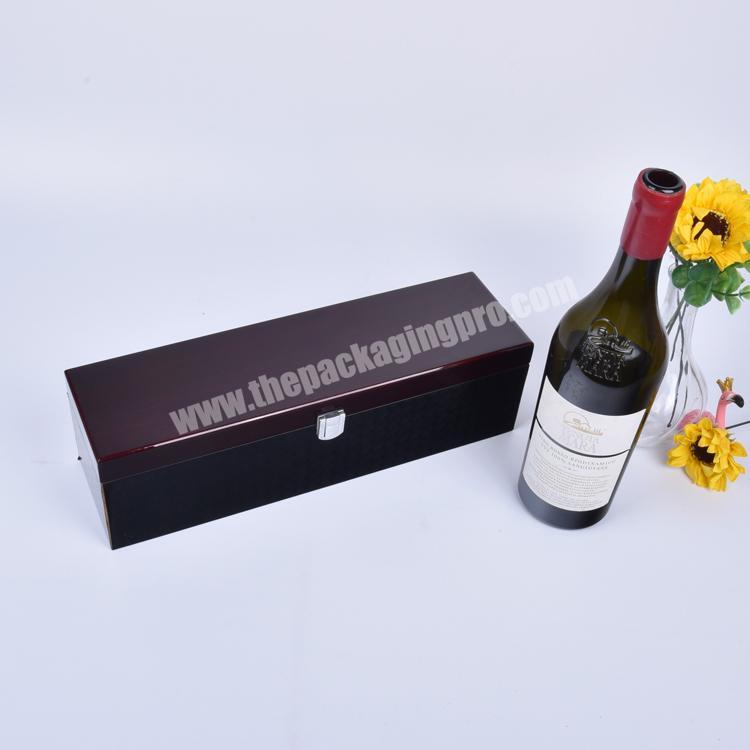 High End Custom Bulk Wooden Wine Package Boxes