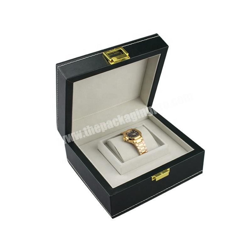 Personalized men can custom own logo gift wooden watch storage box in stock