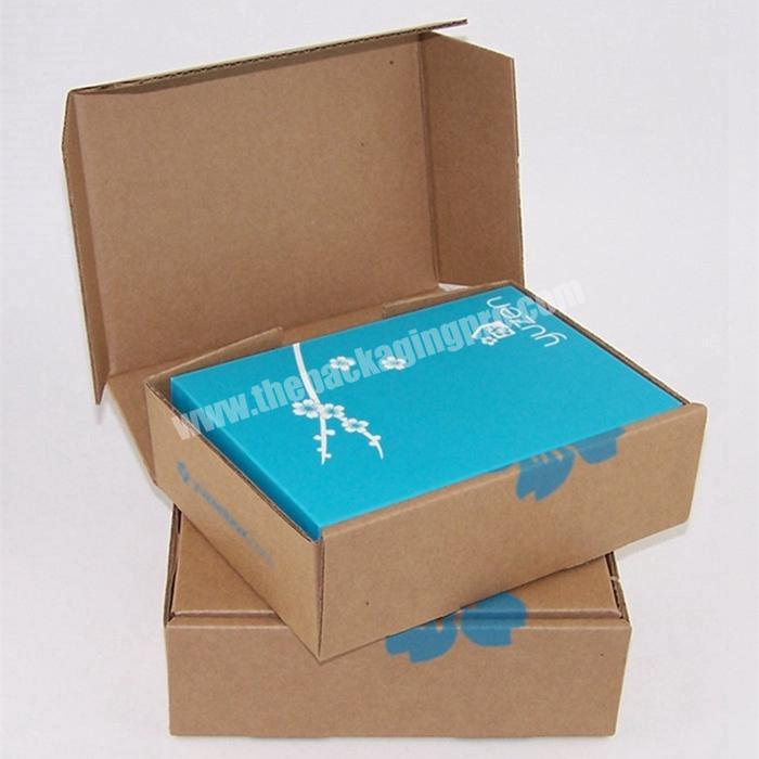 Brown Cheap Wholesale Tuck Top Recycled Corrugated Kraft Mailer Box for Sale Mailing Boxes with Lids