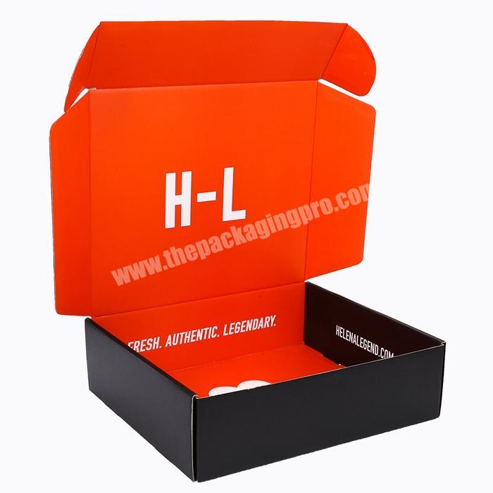 Bulk Private Label Printing Shipping Boxes Coloured Product Parcel Mailer Ecommerce Post Box