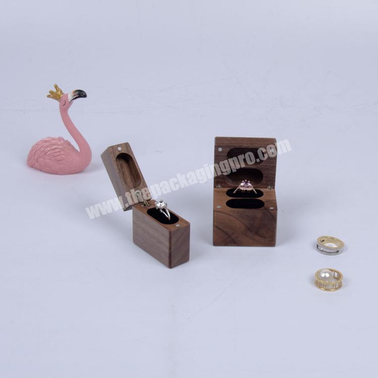 10 Year Factory Custom Wooden Engagement Wedding Ring Box