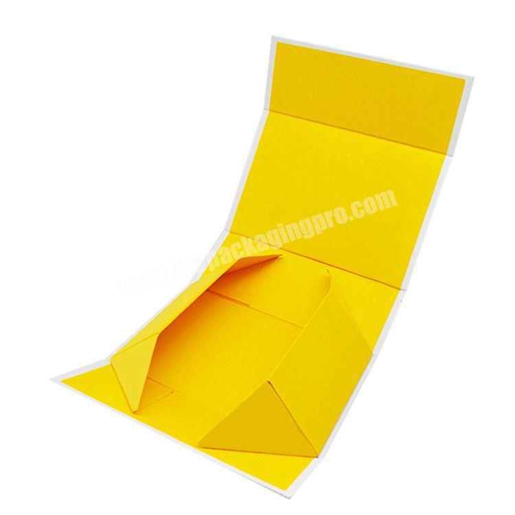 Wholesale Custom Logo Printed Magnetic Foldable Gift Shoe Box With Ribbon