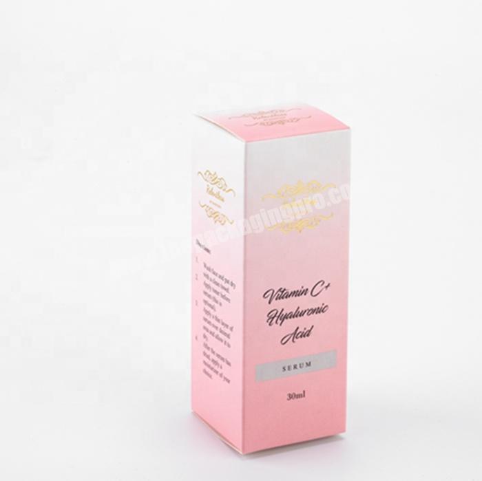 Custom Full Color Printing Luxury Rectangular Cosmetic Paper Box Packaging Skin Care Product Packaging box