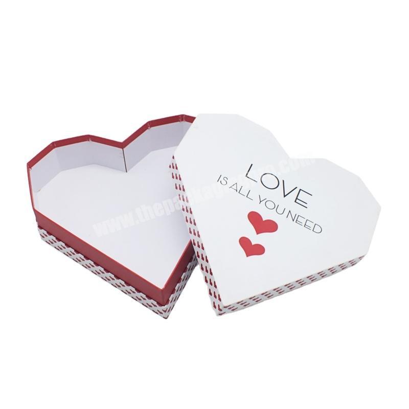 Low MOQ Custom Handmade heart shape box ,gift box,chocolate box