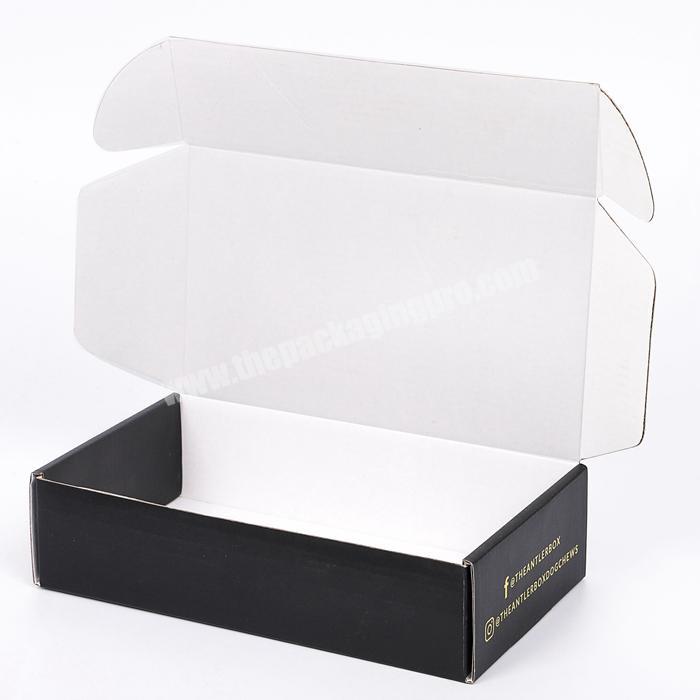 High Quality Recycled Eco Paper Packaging Cardboard Corrugated Shipping Mailer Box for Hair Extensions and Wigs