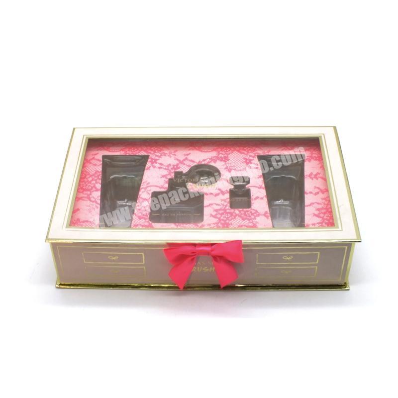 Chocolate box with PVC lid Gift box with lid Hot selling box