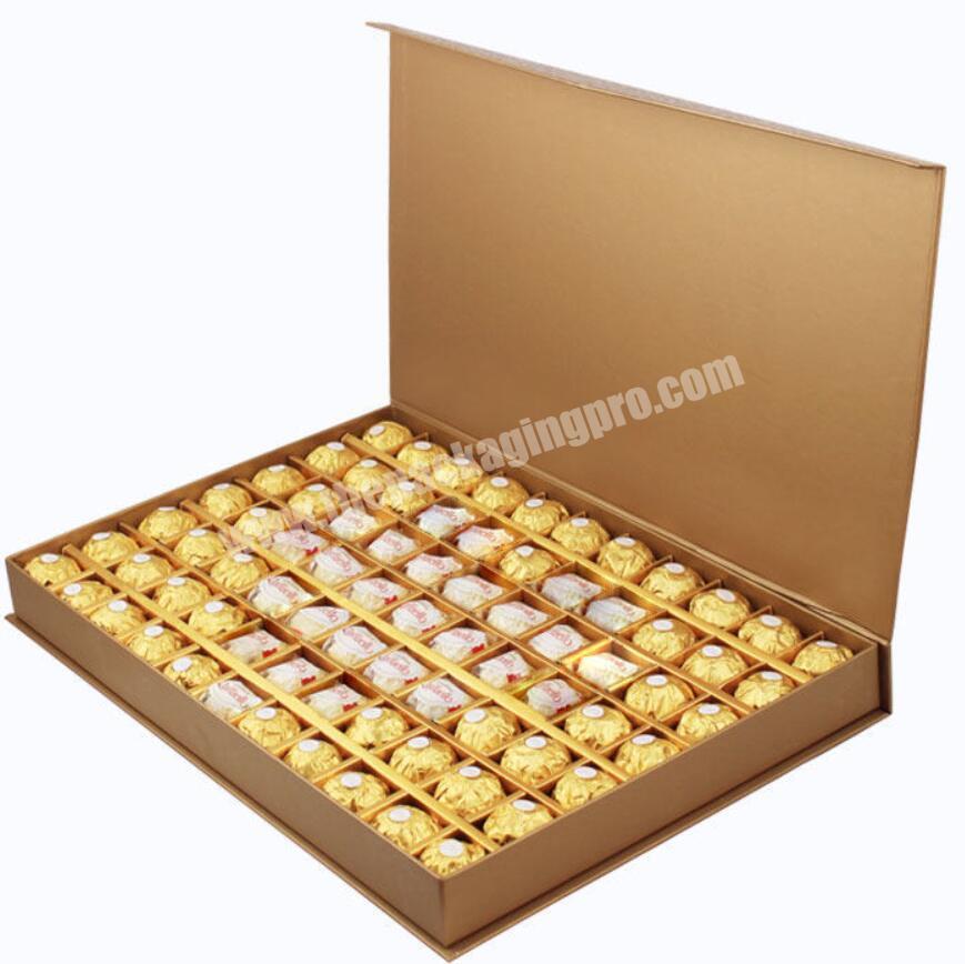wholesale custom luxury factory make food packaging brand chocolate Macarons gift present cardboard boxes