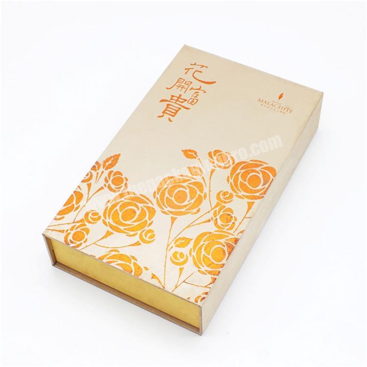 Packaging  logo gift box packaging with cloth inlay gift box counter display  packaging luxury gift box counter display