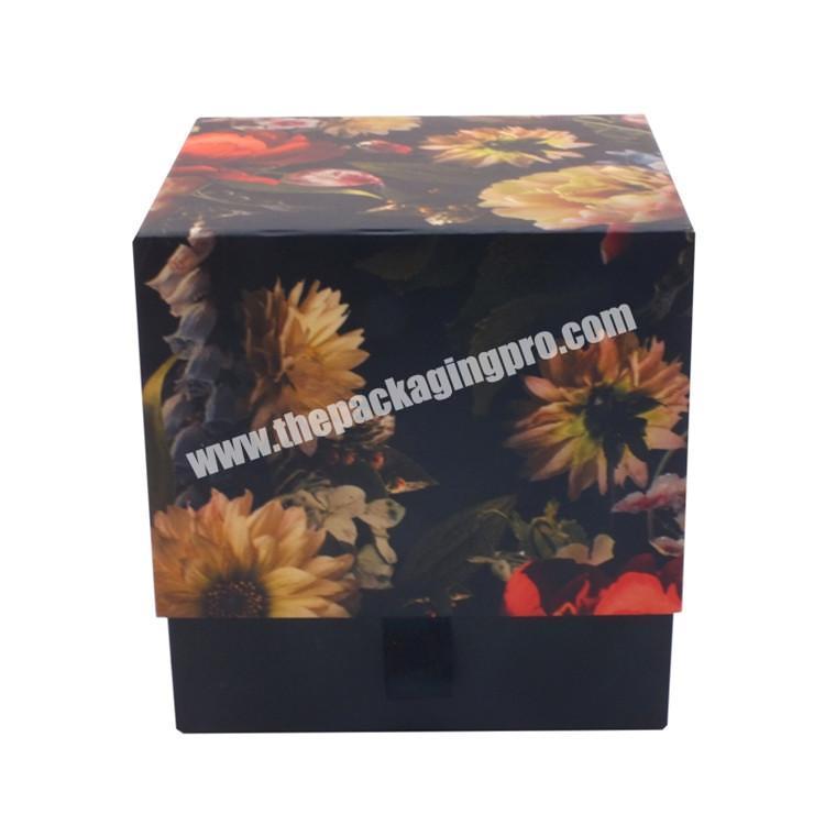 Manufacturer Custom package square cupcake china new fashion cheap cardboard gift box