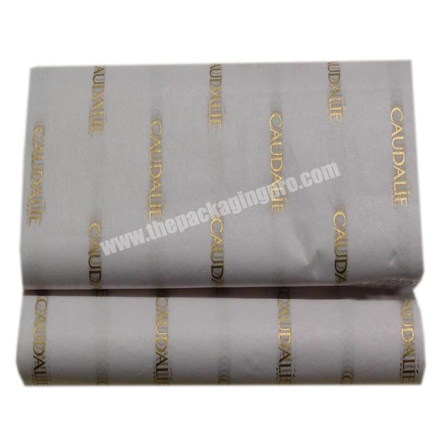 17gsm tissue paper LOGO printed clothes wine bottle wrapping paper shoes leather packaging