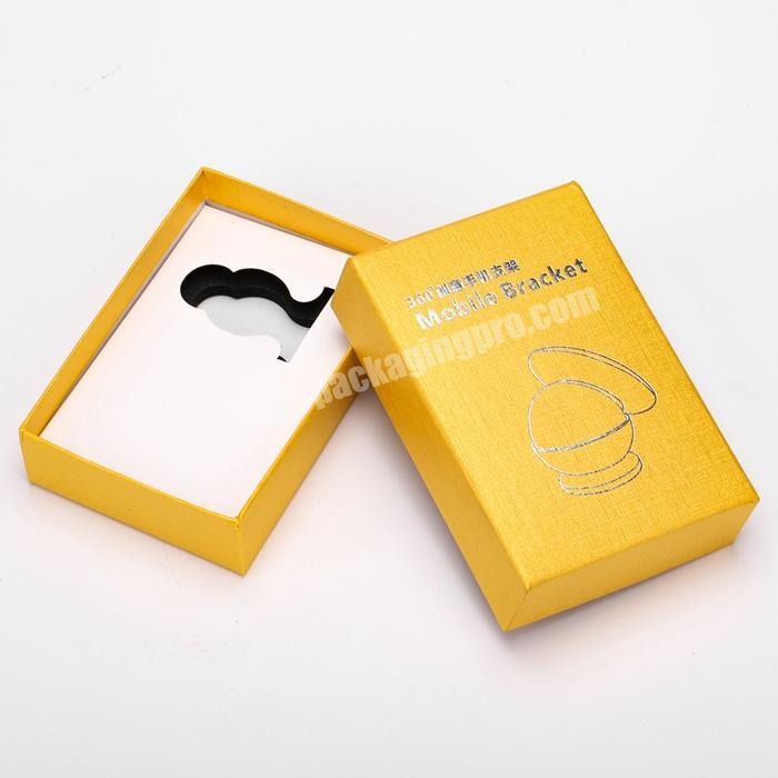 Custom Lift-off Rigid Gift Packaging Solid Cardboard Material Thick Paperboard Top Lid and Bottom Box