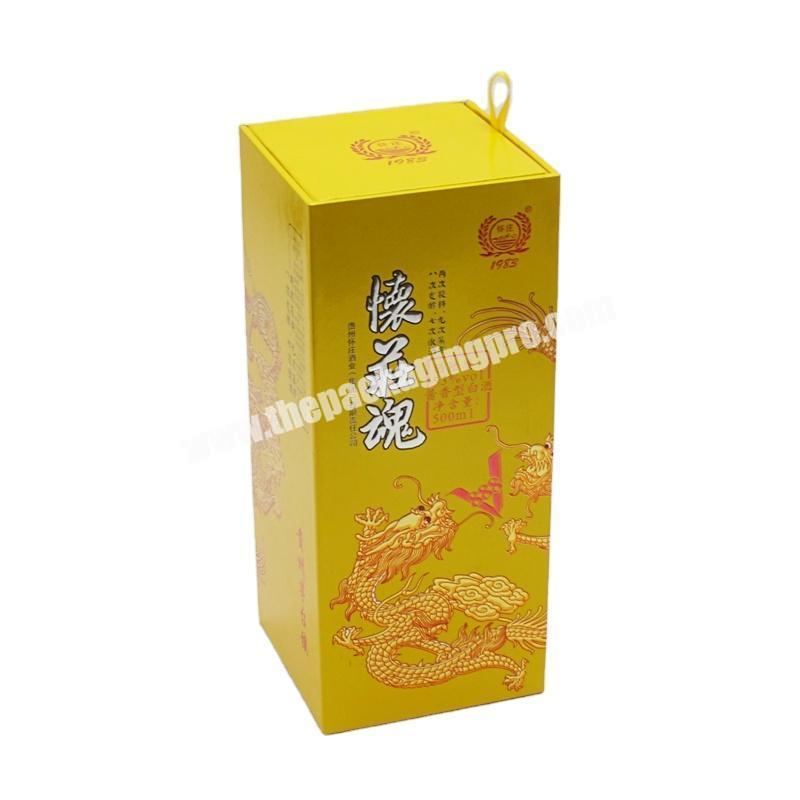 Wholesale Cheap Price High Quality Wine Packaging Box