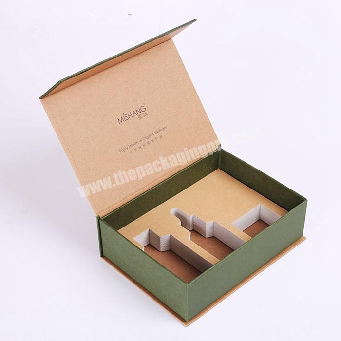 Hotsale Cosmetics Paperboard Magnetic Closure Box Beauty Products Cardboard Packaging Boxes with Insert