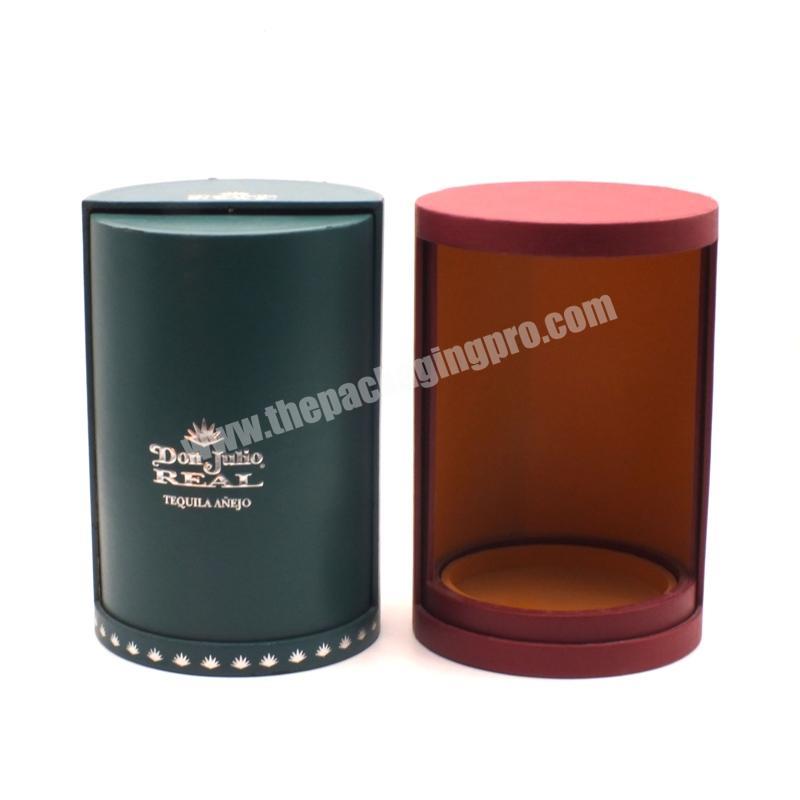 High End Single Wine Glass Gift Box Decorative Leather Wine Box