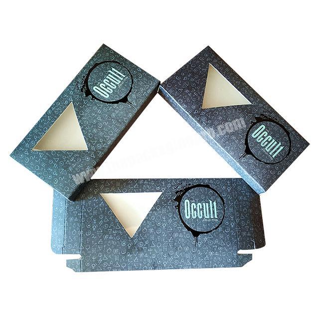 New style  Design custom logo print eyelash box Private Label personalized  false packaging box for eyelash