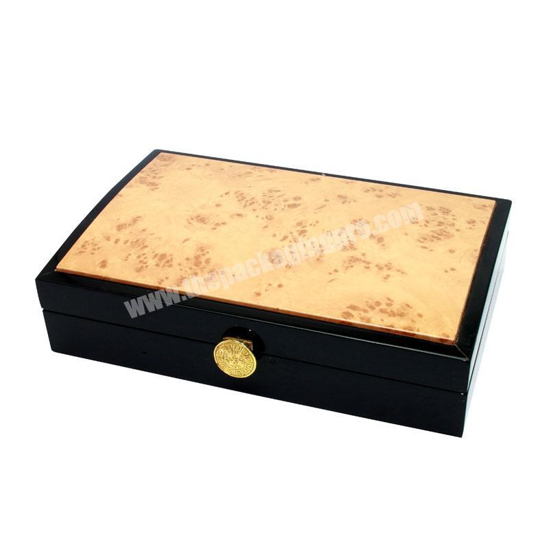 Decorate Wood Jewelry Box with Mirror