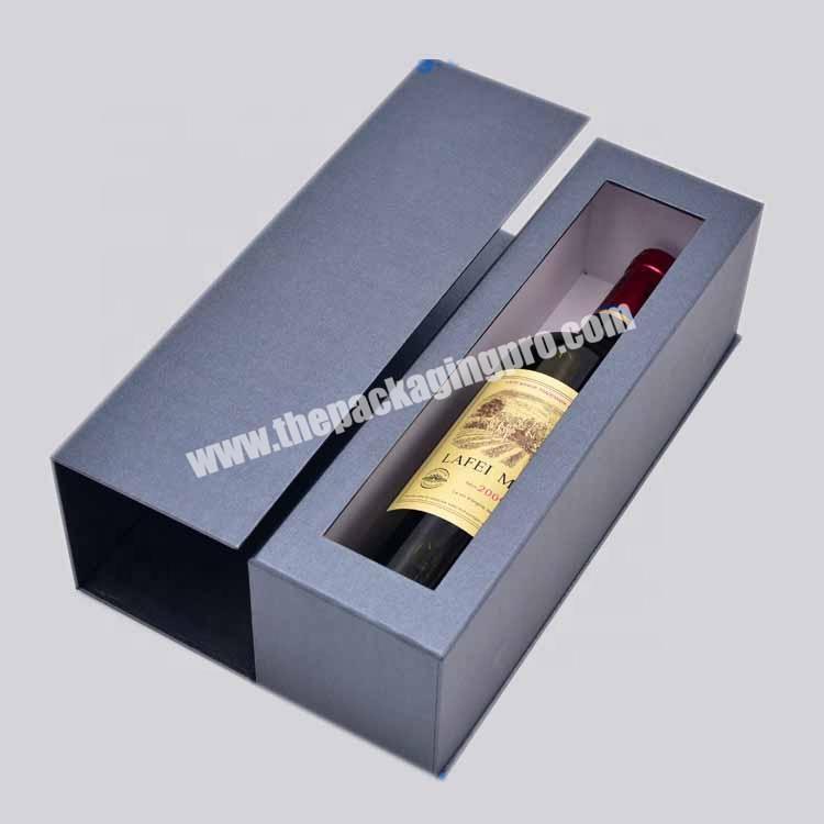 Lower cost Red Shipping Wine Charm box
