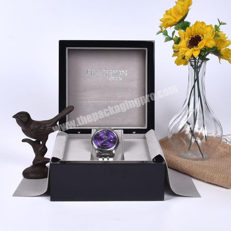 New 2020 Luxury Custom Wooden Single Watch Packaging Box For Gift