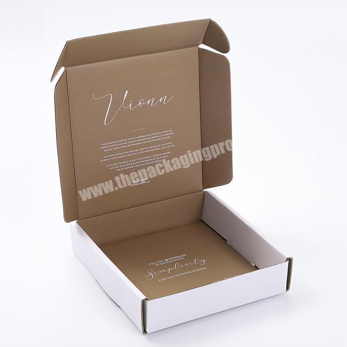 Wholesale Hair Extensions and Wigs Corrugated Mailer Boxes Paper Type Packaging with Customized Logo