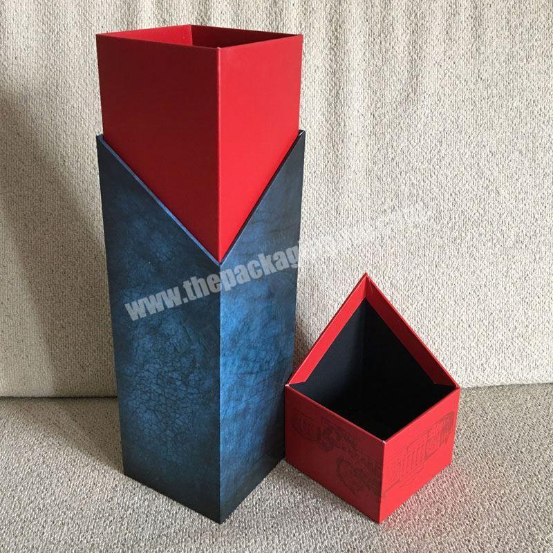 China Custom Printing Paper Gift Box Wine Packing Box Manufacturer