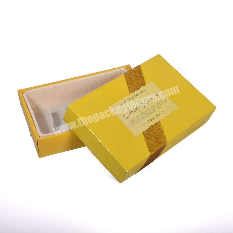 Wholesale Cheap Custom Gold Cake Packaging Box
