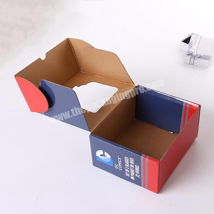 Custom Printing Best Laminated Materials PVC Window Design Corrugated Paper Toy Packaging Display Box