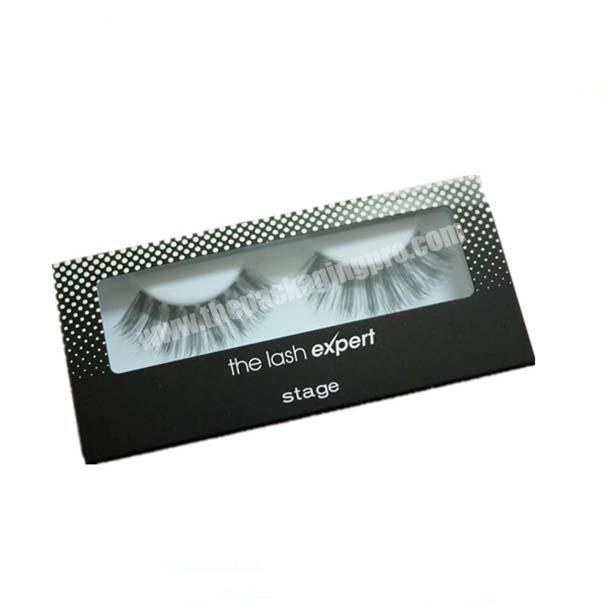 Luxury  black box eyelashes free design creat your own eyelash box sell well private eyelash box
