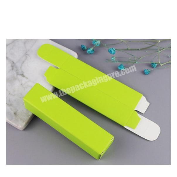 Green Rectangle Kraft Paper DIY Lipstick Box Beauty Tools Accessories Makeup Cases Cosmetic Lip Balm Tube Boxes