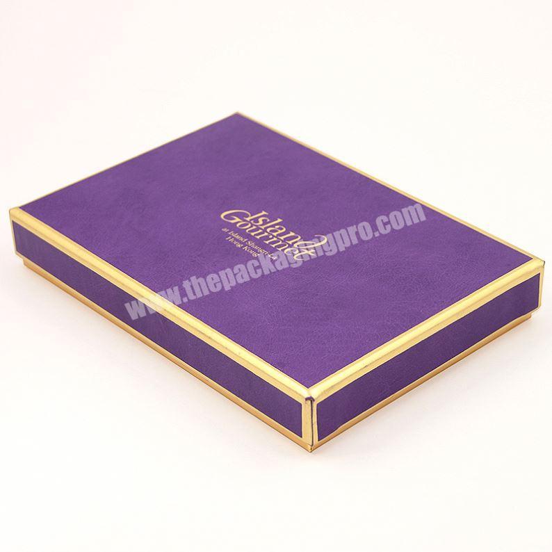 Wholesale Best Purple Mini Covered Strawberry Chocolate Bar Paper Packaging Box Manufacturer